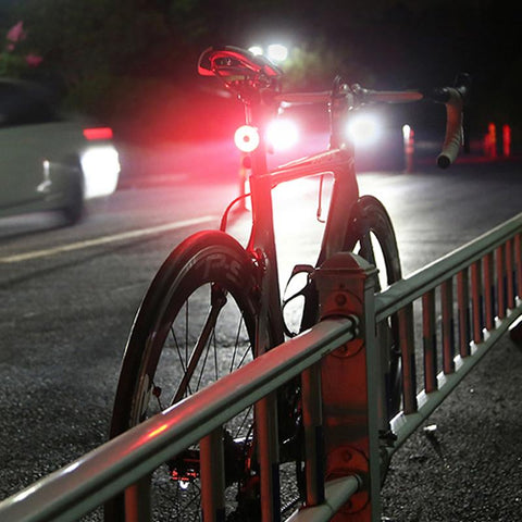 Red Led Rear Light Bicycle High Visibility Rechargebale Usb Road Bike Tail Light -OS00931-Veeddydropshipping