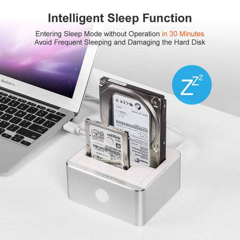 Dual  Docking Station Hard Disk Drive with Offline Clon-CO00960-Veeddydropshipping
