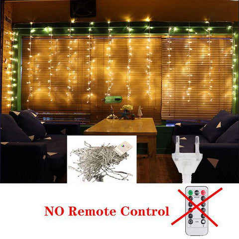 Star Moon Led Curtain Garland String Light-HA00585-Veeddydropshipping