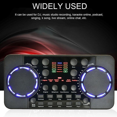 Sound Card Sound Effects Bluetooth-compatible  Audio Interface-CO00089-Veeddydropshipping