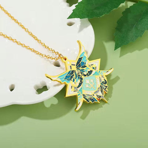 Necklace Accessories Eye of God Element Symbol  Jewelry-JW01194-Veeddydropshipping
