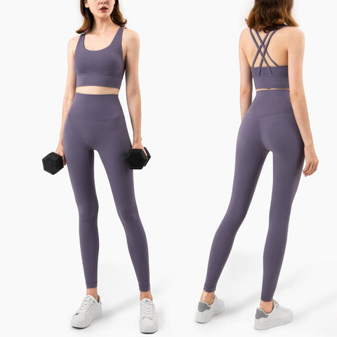 2023 Hot Sale Fitness Female Full Length Leggings 19 Colors Running Pants -OS00768-Veeddydropshipping