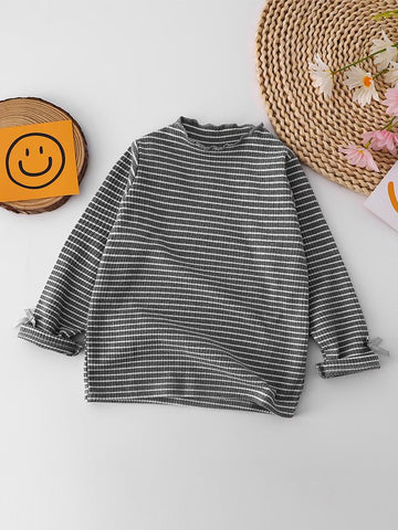 LJMOFA Spring Autumn Clothes for Kids T-Shirts Long Sleeves Girls-TB00963-Veeddydropshipping