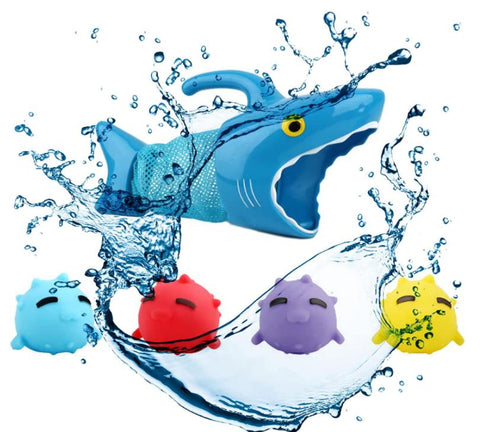 Baby Bath Toys for Kids Shark Grabber Bath Toy Set Bathtub Toy-TB00529-Veeddydropshipping