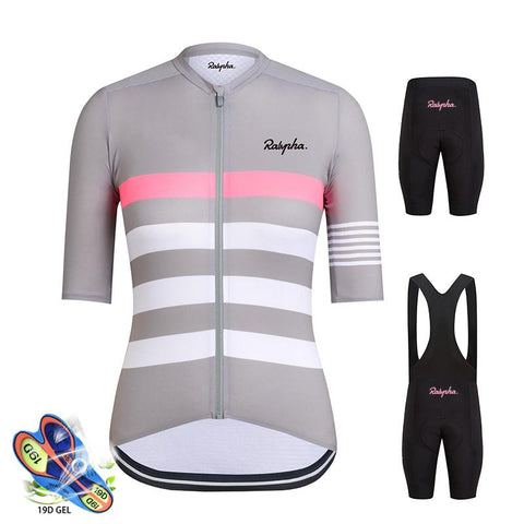 Women Raphaful Summer Cycling Jersey Breathable MTB Bicycle Cycling Clothing -OS01025-Veeddydropshipping