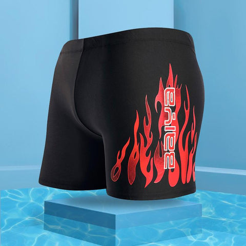 Men Elastic Swimming Trunks Swimwear Beach Swim Sport Short Briefs Surfing Summer -OS00201-Veeddydropshipping