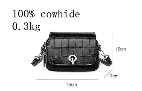 Crocodile Pattern Crossbody Bags Fashion Designer Shoulder Handbags and-BS00073-Veeddydropshipping