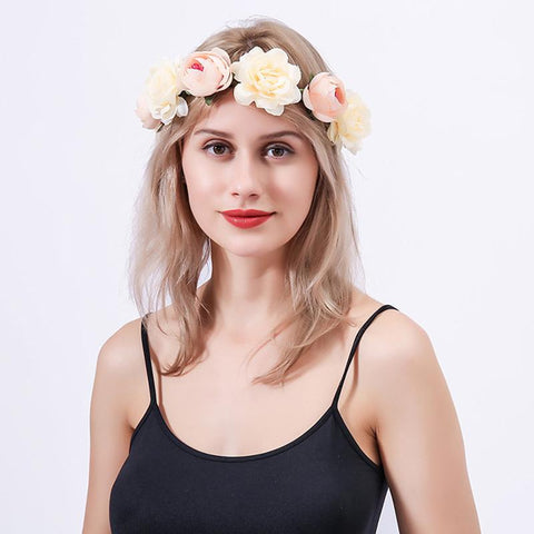 =Wedding Hairband Tiara Fairy Hair Jewelry  Pear -JW00485-Veeddydropshipping