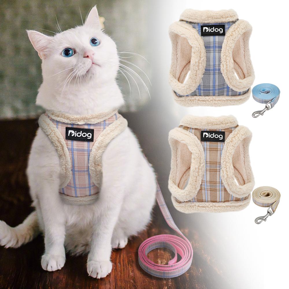 Medium Cute Adjustable Walking Harness Cats-HA01992-Veeddydropshipping