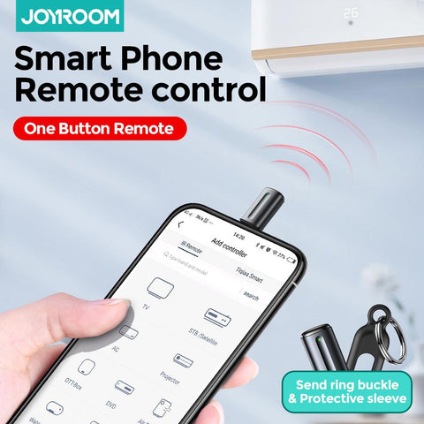 Joyroom Wireless Infrared Remote Control Adapter Mobile Infrared phone Transmitter Universal-PA00762-Veeddydropshipping