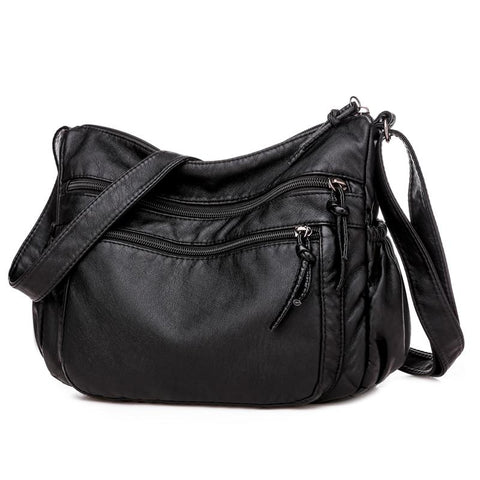 Crossbody Bag Soft Women Purse Multi-pockets Messenger Bag Designer-BS00094-Veeddydropshipping
