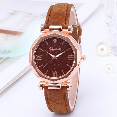 quartz watch women lovely transparent candy clock-JW01078-Veeddydropshipping