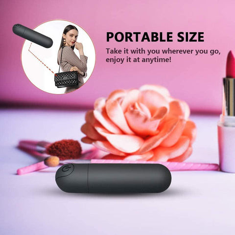 Powerful Mini Bullet Vibrator for Clitoris Stimulator Remote Control Dildo Vibrator -BH01207-Veeddydropshipping