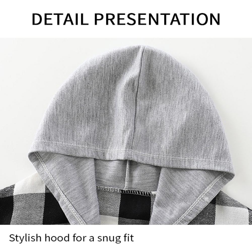 Synpos Spring Kids Boys Plaid Hoodies Autumn Baby Girl Cotton Long Sleeve-TB01364-Veeddydropshipping