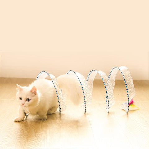 Foldable Cat Tunnel Cat Pets Toys-HA01998-Veeddydropshipping