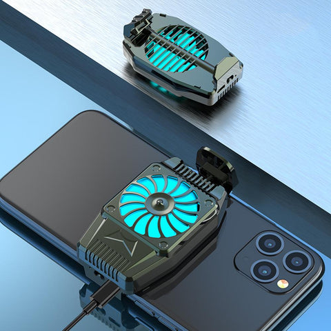 Cell Phone Cooler Semiconductor Pad USB Mobile Smartphone Radiator Gaming Grip Cooling-PA00679-Veeddydropshipping