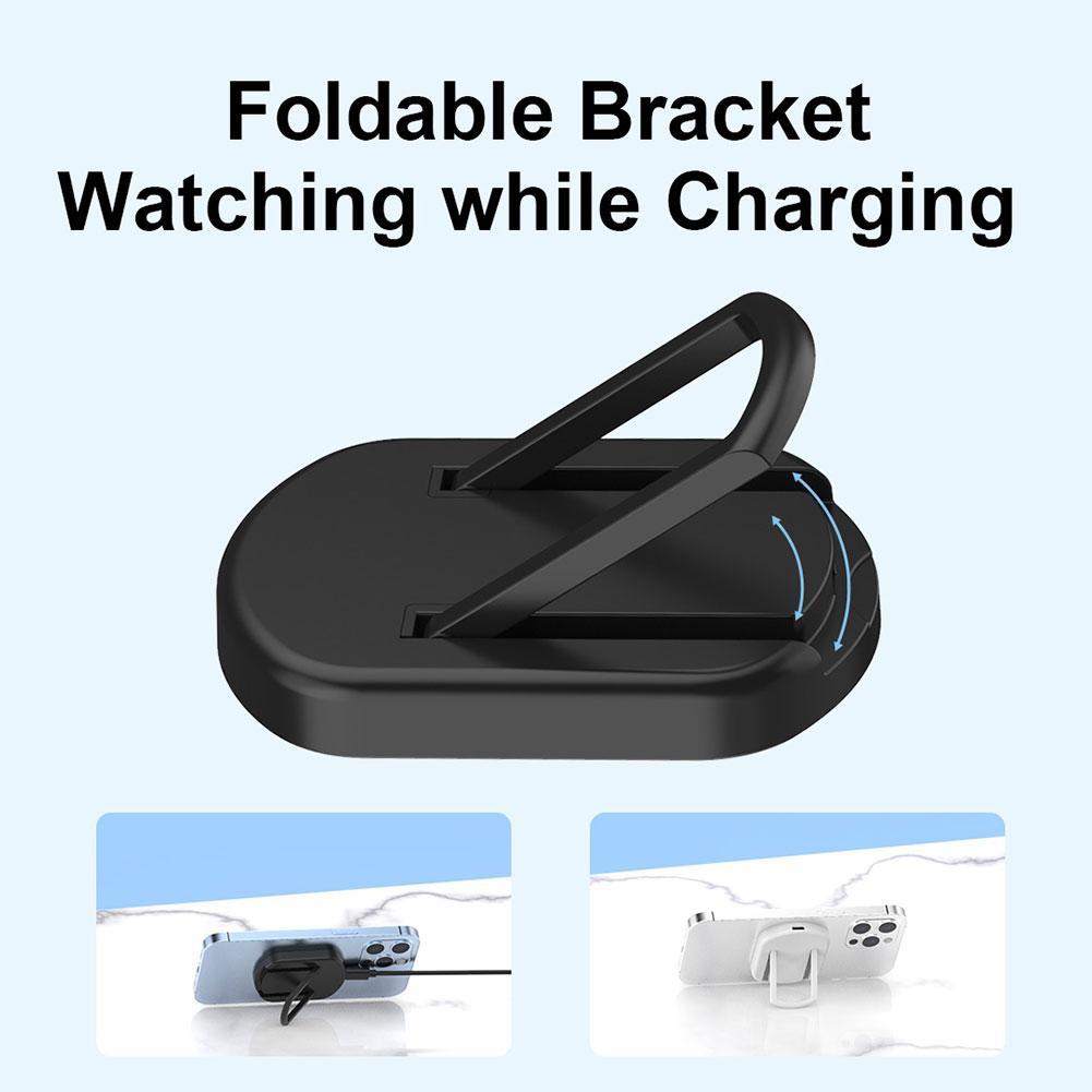 3 In 1 Magnetic Wireless Charger Bracket Dock Station-Veeddydropshipping
