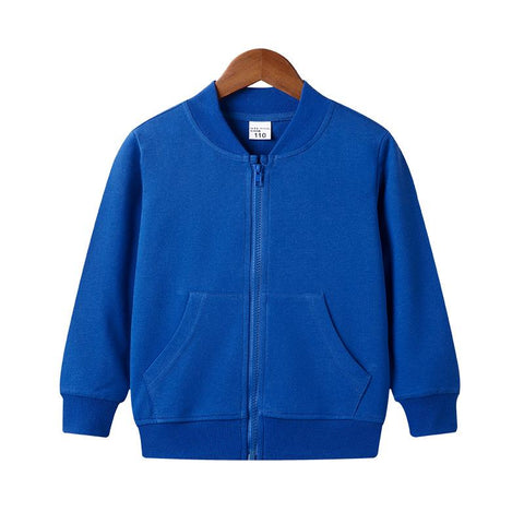 Selling 2-12 Year Old Girls Jacket Spring Children&#39;s Solid Cotton-TB00982-Veeddydropshipping