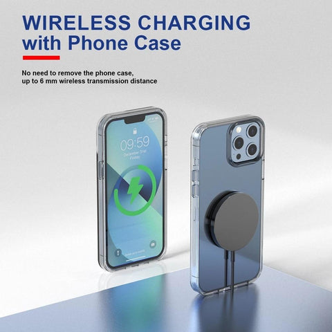 30W Magnetic Wireless Charger Fast Charging Pad Stand for iPhone 14 13 12 Pro Max-PA01044-Veeddydropshipping