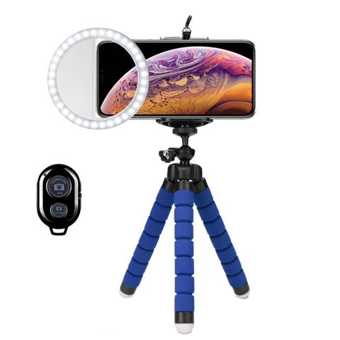 Selfie Ring Light Round Ring Lamp Ringlight With Tripod For Cell Phone Flash Light Led 36 Portable Clip-PA00824-Veeddydropshipping
