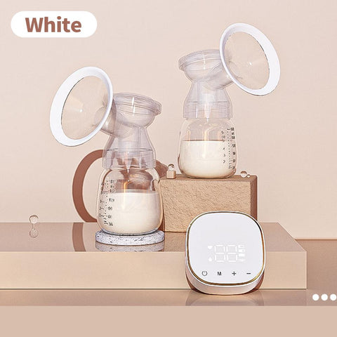 Rechargeable Nursing Breast Pumps with LED Display Double Electric Breast-TB00649-Veeddydropshipping