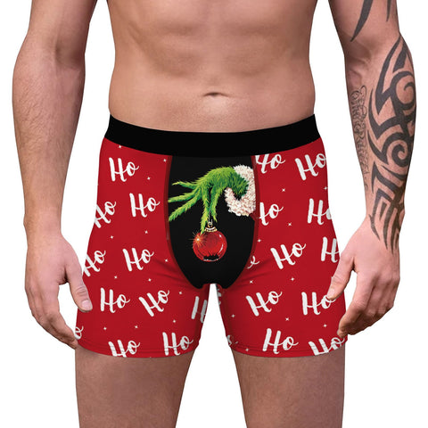 Shorts Underwear Mid Waist Elastic Waistband Boxer Brief-MF01404-Veeddydropshipping