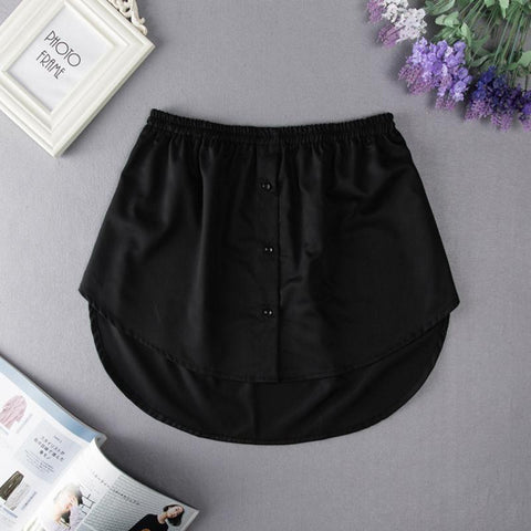 Underskirt Women Fake Shirt  Irregular Skirt-WF00035-Veeddydropshipping