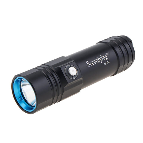 SecurityIng 800LM Diving Main Flashlight IPX8 Waterproof Scuba Night Dive-TI00965-Veeddydropshipping