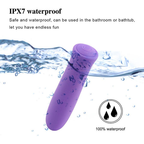 Luxury Mini Bullet Vibrator for Women Sex Toys G-spot Clitoris Stimulator -BH01286-Veeddydropshipping