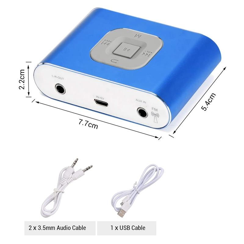 Bluetooth Audio Receiver Digital Music Player-Veeddydropshipping