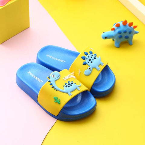 Top Quality Cute Kids Slippers Dinosaur Baby Home Slippers-TB00150-Veeddydropshipping