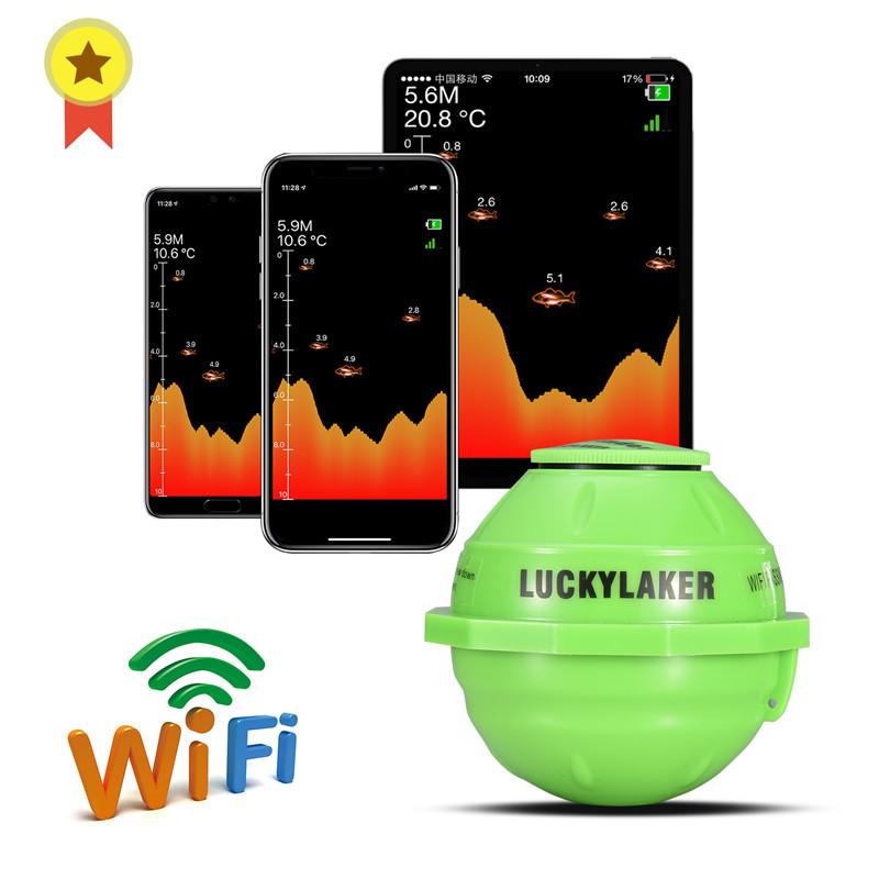 Sonar Wireless WIFI Fish Finder 70M Echo Sounder Detect Finder fishing -OS00316-Veeddydropshipping