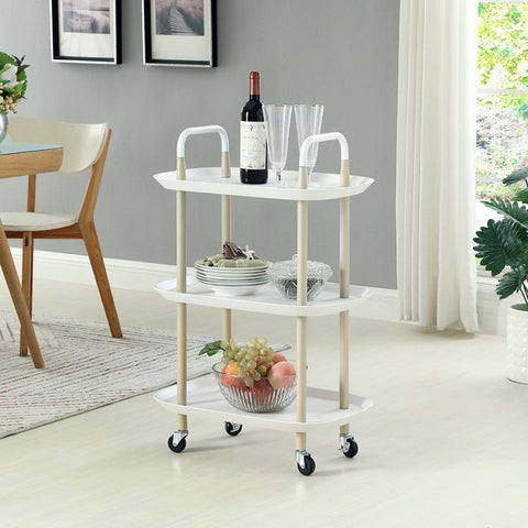 Nordic Kitchen Movable Storage Rack Rolling-HA01658-Veeddydropshipping
