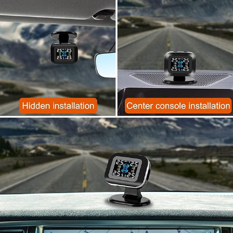 Smart Car TPMS Tire Pressure Monitoring System Digital TMPS LCD Display-AM00158-Veeddydropshipping