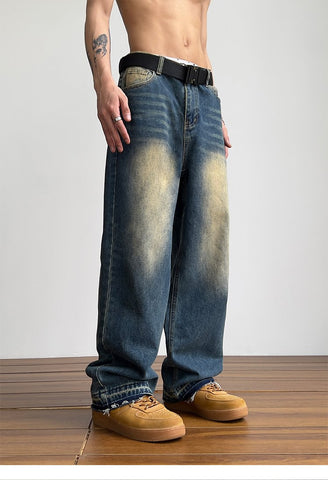 Men Hip Hop Wide Leg Y2k Streetwear Fashion Loose-MF00666-Veeddydropshipping