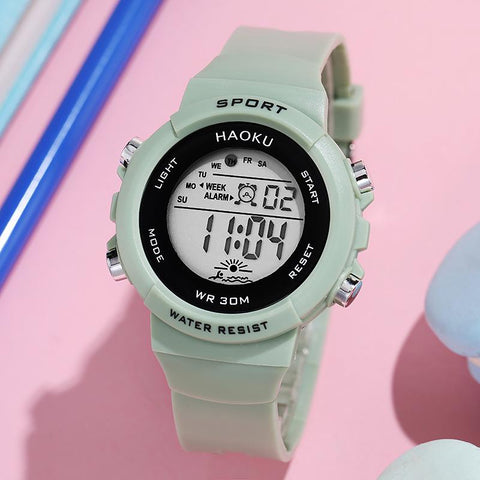 Fashion Sports Digital  Silicone Strap Electronic Watches Waterproof -JW01146-Veeddydropshipping
