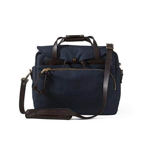 Canvas &amp; Saddle Leather Shoulder Strap YKK Pure Copper Zipper-BS00504-Veeddydropshipping