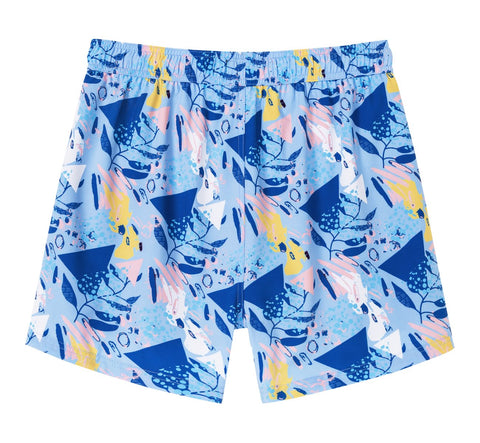 Mens Swimming Trunks with Compression Liner Stretch Mens Swimwear -OS00020-Veeddydropshipping