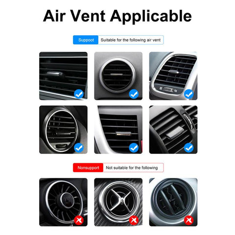 360 Metal Magnetic Car Phone Holder Stand Magnet Mobile phone Stand For iPhone-PA00547-Veeddydropshipping