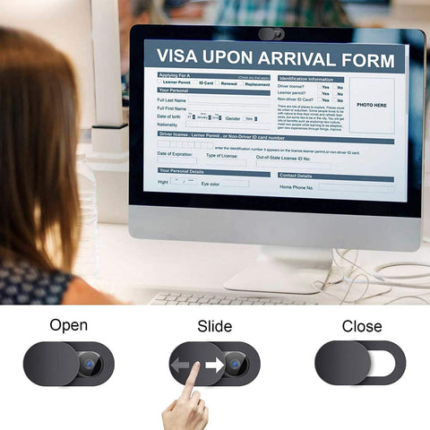 1/5/10/20 Pcs Webcam Cover Laptop Camera Cover Slider Phone Antispy For iPad PC Macbook-PA00645-Veeddydropshipping