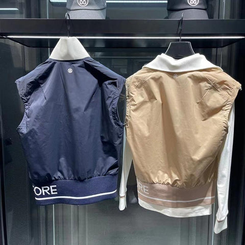 Golf Apparel Autumn 2022 New Women's Vest Outdoor Sport Jacket Simple -OS00661-Veeddydropshipping
