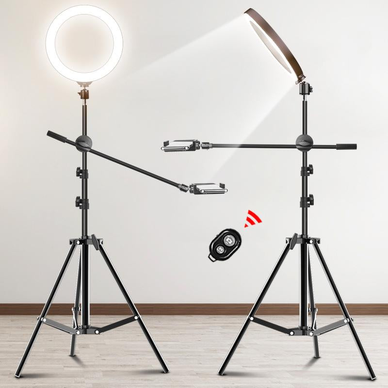 26CM Selfie LED Ring Light With Adjustable Desk Phone Shooting Bracket Stand Photography-PA00810-Veeddydropshipping