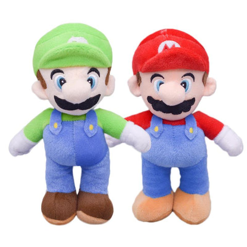 Super Mario Figures Plush Toy 25cm Bros Game Anime Luigi-TB01560-Veeddydropshipping
