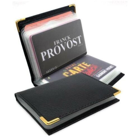 Real Leather Credit Card Photo I.D Holder-MF00735-Veeddydropshipping