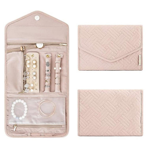 Jewelry Organizer Roll Case Watch Band Organizer Storage Bag-JW01740-Veeddydropshipping