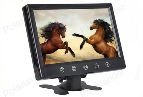 Digital Car Monitor High Resolution 9 Inch Color TFT LCD With 2 Video-AM00680-Veeddydropshipping