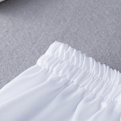 Underskirt Women Fake Shirt  Irregular Skirt-WF00035-Veeddydropshipping