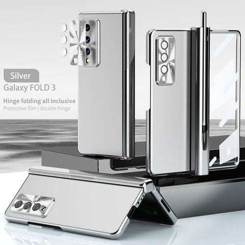 For Samsung Galaxy Z Fold 4 5G Case Hinge Protect Phone Case Fold3 Fold4 Magnetic-PA00610-Veeddydropshipping