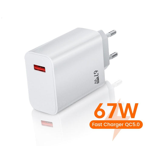 67W GaN USB Fast Charging Phone Charger Quick Charger-PA00343-Veeddydropshipping