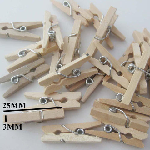 Natural Wood Pins Clips DIY Card Holding-HA00055-Veeddydropshipping